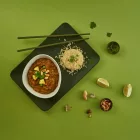 Linseneintopf mit Gemüse